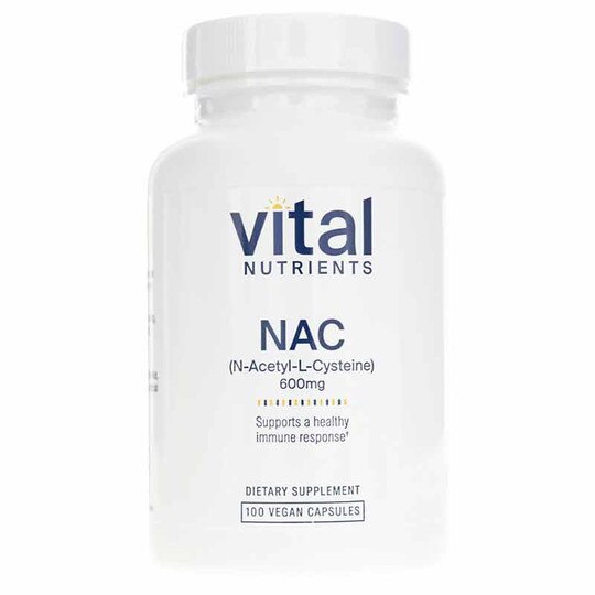 NAC N-Acetyl-L-Cysteine 600 Mg, VTN